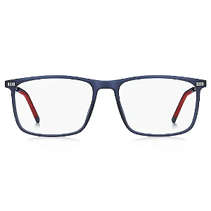 Armação de Óculos Tommy Hilfiger TH 2018 FLL - Azul 56