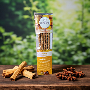 Incenso de Palo Santo, Anis e Canela | Proteção Dourada