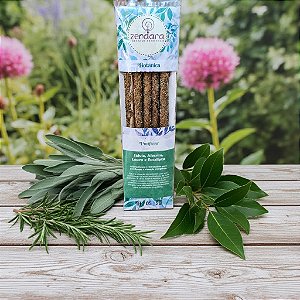 Incenso de Sálvia, Alecrim, Louro E Eucalipto | Purificar