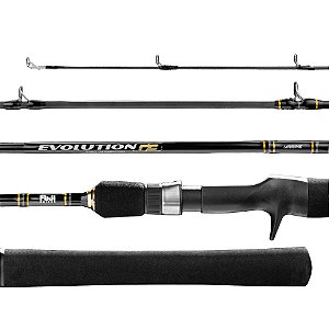 Vara p/ Carretilha Marine Evolution EVG-C601MM 6'0" (1,83m) 17 Lbs Ação Média