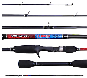 Vara para molinete Lamazon Ramphastos C601M 6'0" (1,80m) 17lbs - Rápida Media