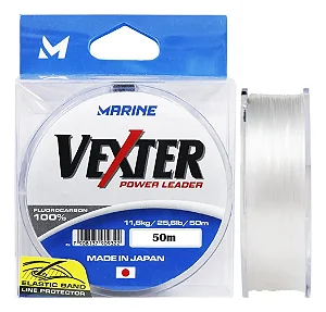 Linha Vexter Fluor Carbon Marine 0,37 mm