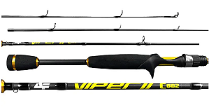 Vara para carretilha Albatroz Viper II C602 6'0" (1,83m) 20lbs Ação rápida