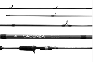 Vara para carretilha Albatroz Cadenza C601 6'0" (1,83m) 20lbs Ação Media rápida