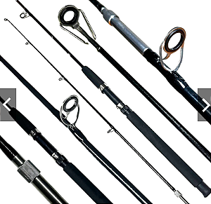 Vara para Molinete Alto Mar 180 6'0" (1,80m) 40lbs Ação Media Cor Verde