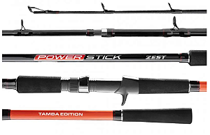 Vara para molinete Zest Power Stick S802MH G3 8'0" (2,44m) 40lbs Ação rápida