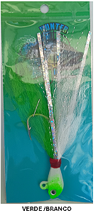 Isca Artificial Jig Cabeça de peixe 10g - Hunter Jig - Cores variadas