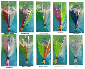 Kit 10 Unidades Jig Cabeça de Peixe 5g - Hunter jig