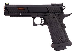PISTOLA KROWN LAND SRC CO2 4,5MM BABA YAGA PRETA