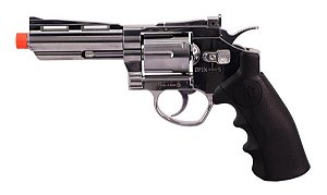 REVÓLVER SRC 4,5MM CO2 HERC AIRSOFT 4" PRATA