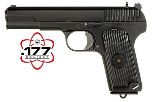 PISTOLA LEGENDS UMAREX CO2 4,5MM TT-33 PRETA