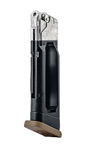 Carregador GLOCK UMAREX 18R 4,5MM CO2 G19X COYOTE