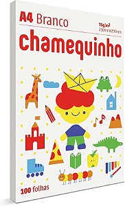 Papel Sulfite A4 Chamequinho 75 g com 100 folhas - Chamex