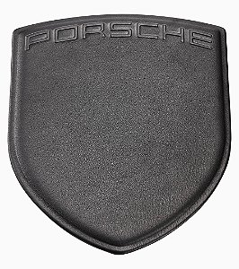 Mouse Pad, de couro preto