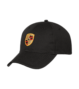 Boné emblema Porsche - Preto