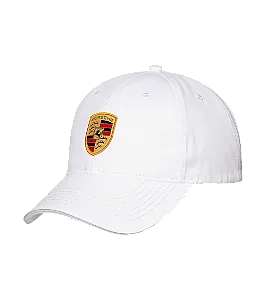 Boné emblema Porsche - Branco