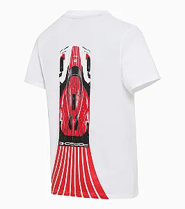 T-shirt unissex branca – Porsche Penske Motorsport