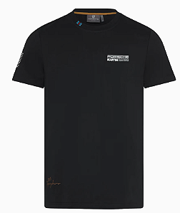 Camiseta Masculina Porsche (Preta) - Martini Racing