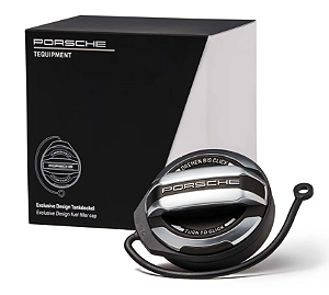 Tampa do depósito de combustível Exclusive Design - 718/911/Panamera/Cayenne/Macan