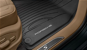 Tapete de borracha Macan - PRETO