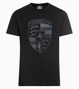 Camiseta Masculina Escudo Porsche