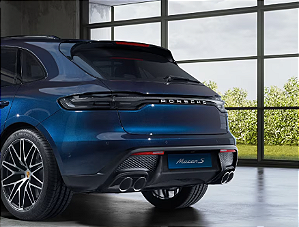 Luzes traseiras LED com faixa de luz escurecida