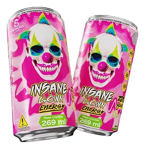 Insane Clown Energy 269 ml – Sabor Frutas Vermelhas