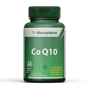 Coenzima Q10 60 cápsulas – Macrophytus