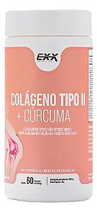 Colageno tipo II + Curcuma- 60 caps -Exx Nutrition