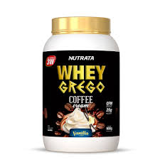 Whey Grego (900g.) Cream Coffe Vanilla - Nutrata