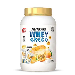 Whey Grego (900g.) Mousse de Maracujá - Nutrata