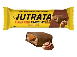 Barra Proteica Nutrata ProtoBar Doce de Leite Havanna 70 g