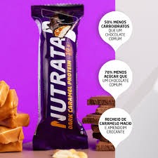 Barra Proteica Nutrata Dark Caramel Bar – Sabor Caramelo | 40g