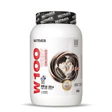 Proteína Nutrata W100 Whey Cookies 900g