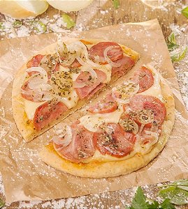 Pizza de Calabresa 200g - Qerita Saudaveis