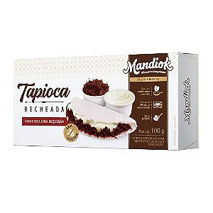 TAPIOCA CARNE C/REQUEIJAO  100G -MANDIOK