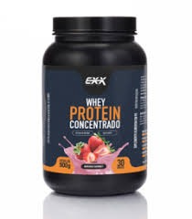 Whey 100% Concentrado -  Exx Nutrition - Morango gourmet