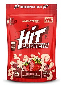 HIT PROTEIN MORANGO 900G BAG