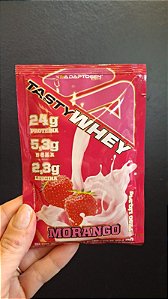 PACKET TASTY WHEY MORANGO 34g