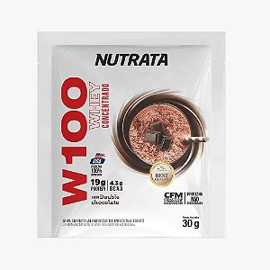 PROTEINA NUTRATA W100 WHEY CHOCOLATE SACHE 30 G