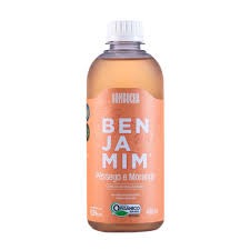 BENJAMIM KOMBUCHA ORG PESSEGO E MORANGO 400ML