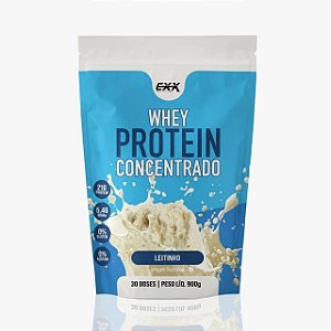 Whey 100% Concentrado POUCH 900g - Exx Nutrition • Leitinho