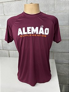 Camiseta - Alemão Suplementos - Vinho