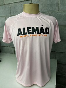 Camiseta - Alemão Suplementos - Rosa