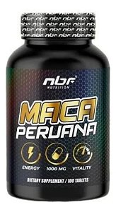 Maca Peruana Marrom 100 tabletes - NBF