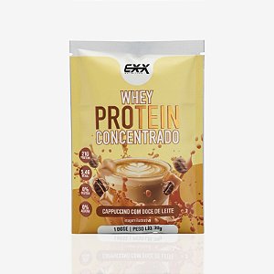 Monodose 30g Whey Concentrado • Cappuccino com Doce de Leite