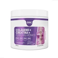 Creatina + Colageno + Acido Hialuronico 140g - Exx Nutrition - Frutas vermelhas