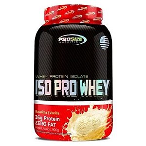 100% Whey Isolado Prosize 900g - Baunilha