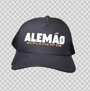 Boné Alemão Suplementos - Preto