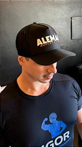 Boné Alemão Suplementos - Preto